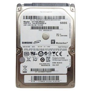 ST750LM022, HN-M750MBB/SCC, FW 2AR10002, Samsung Laptop 750GB SATA 2.5 Hard Driv